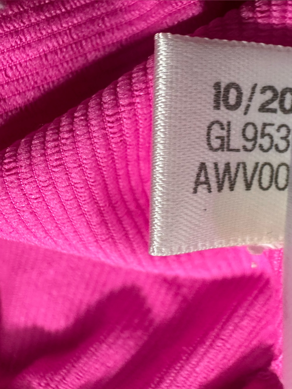 Adidas Sz XS Primeblue Women's Pink Cropped Track Jacket Mesh Back Full Zip - Picture 9 of 11